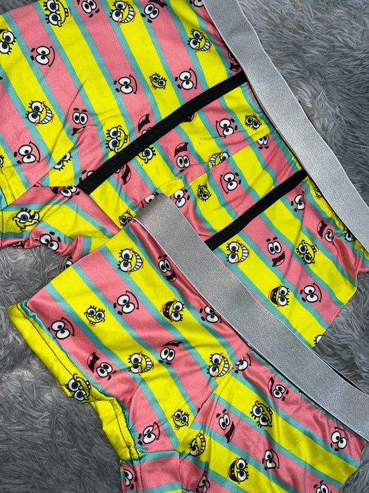 Boxer Xl Bob Esponja Duo