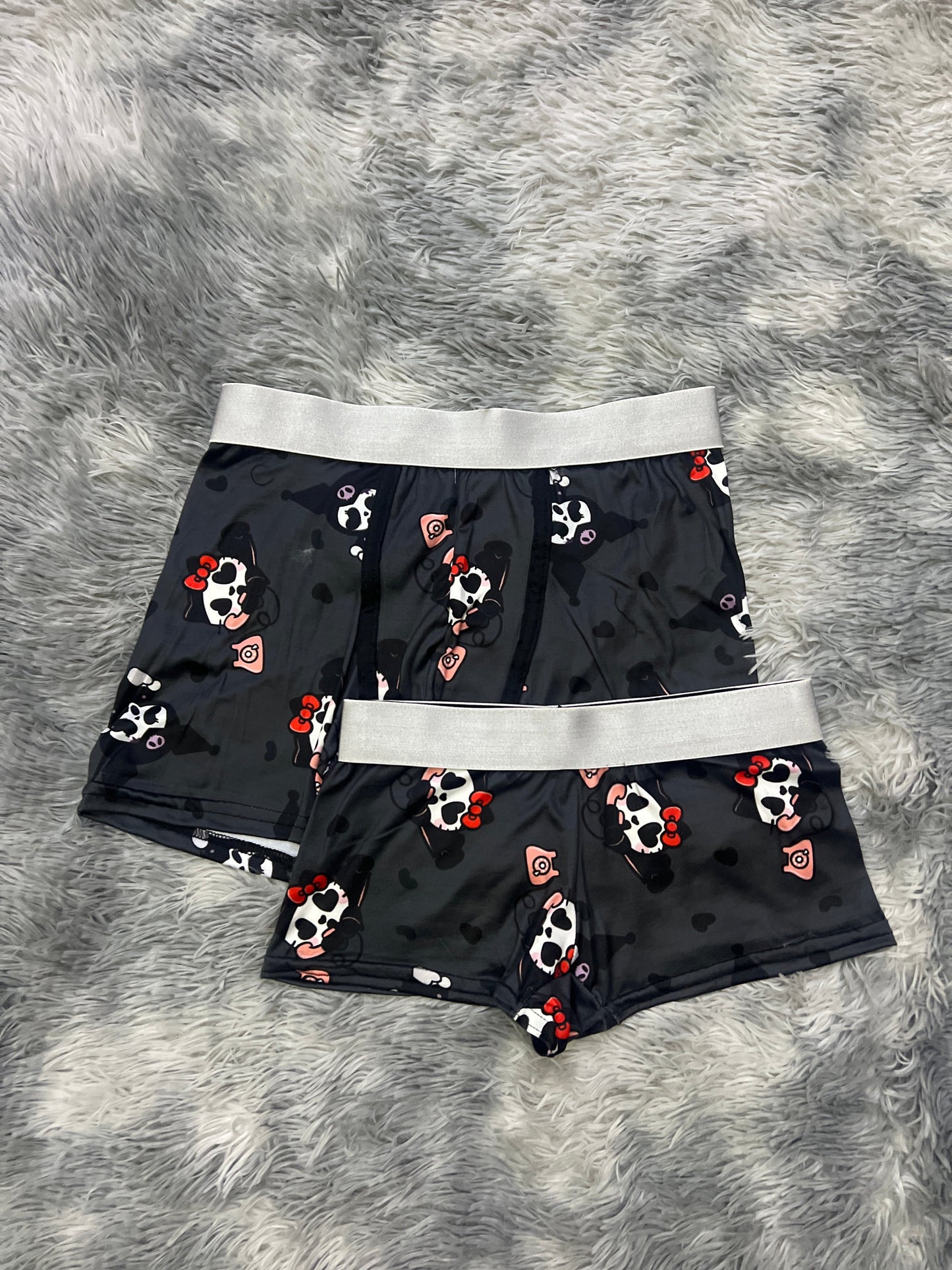 Kuromi Halloween Negro Duo Unitalla Con boxer.