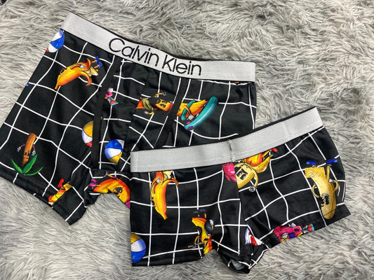 Platano cuadro negro duo con boxer