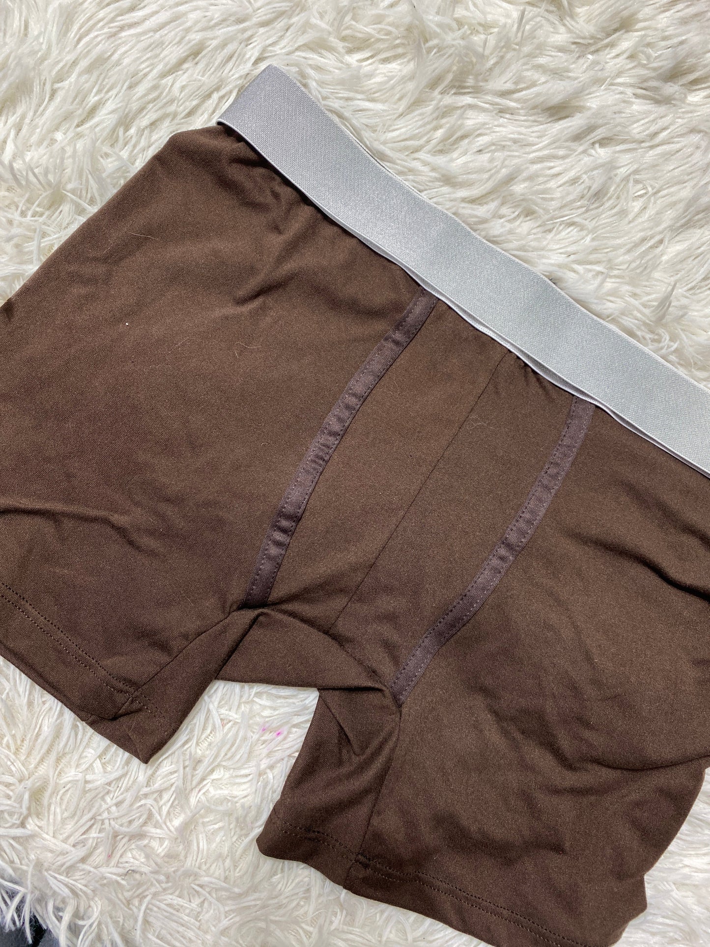 Boxer de caballero color cafe chocolate