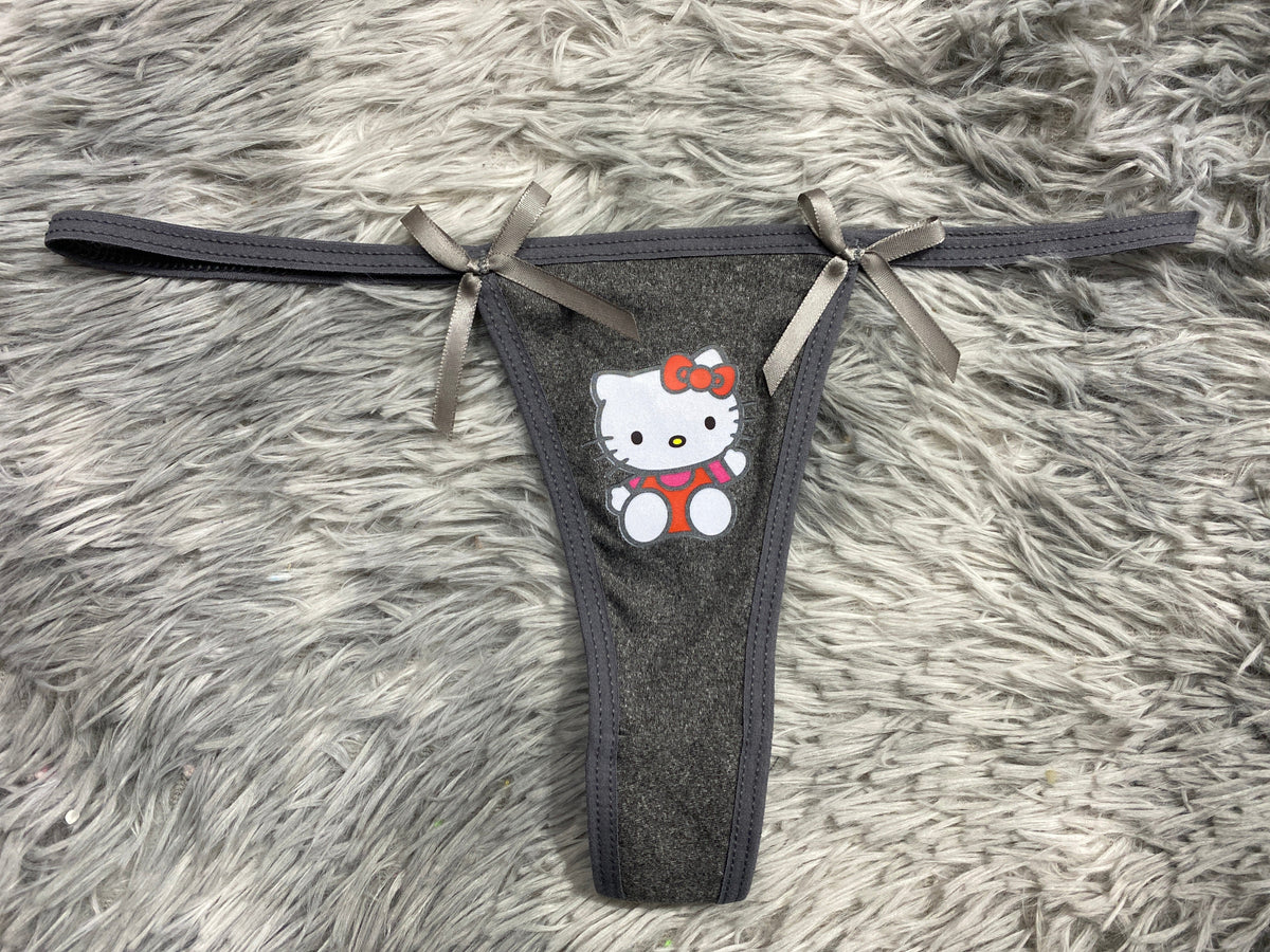Hello Kitty Delgada Tanga De Dama