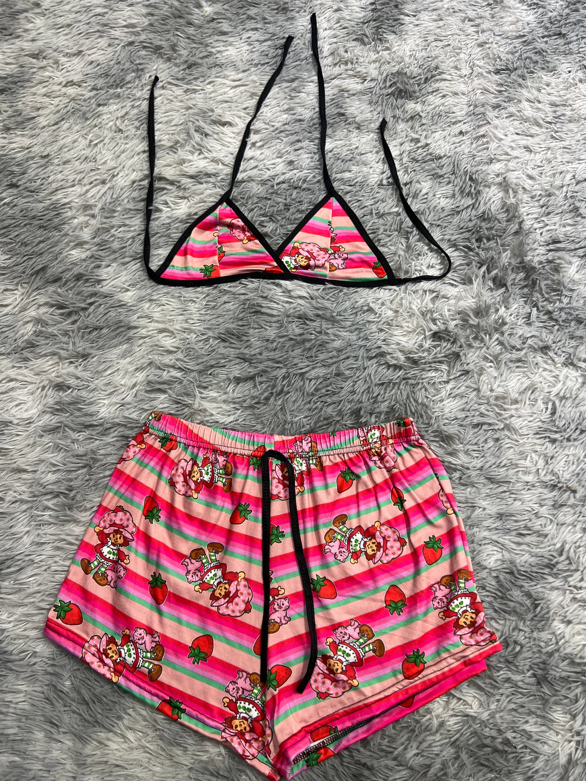Rosita Fresita Colorida Top Con Short Unitalla De Brush