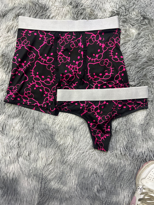 Hello Kitty Rosa duo unitalla con tanga