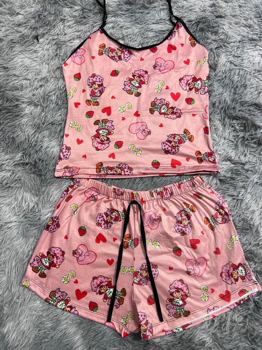 rosita fresita corazones blusa con short