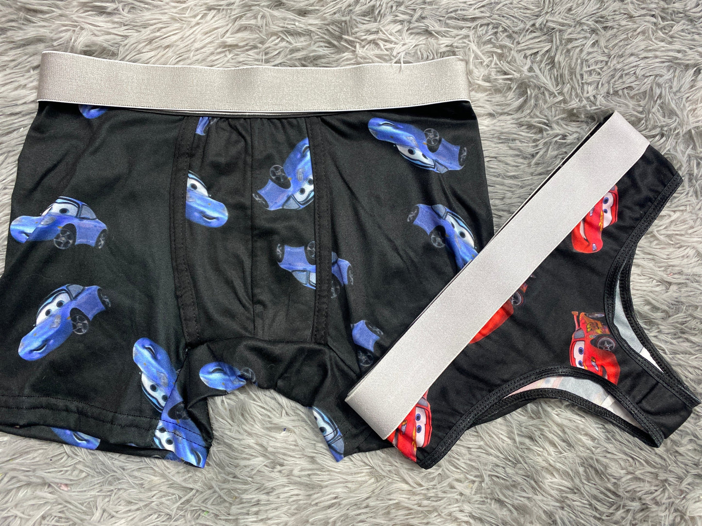 McQueen y su  novia duo de tanga unitalla xl
