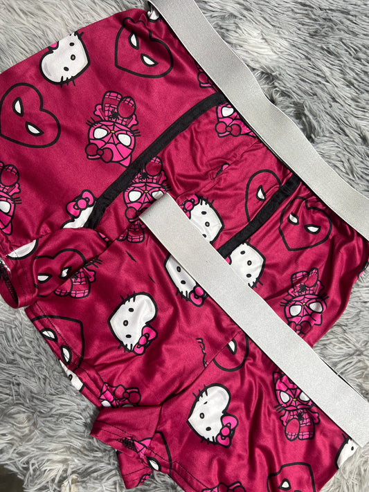 Boxer Xl Hello Kitty Rosa Duo