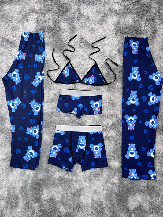 osito cariñosito pijama 5 piezas