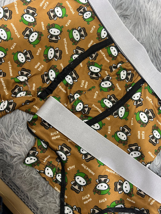 Hello kitty sherk boxer con tanga Unitalla