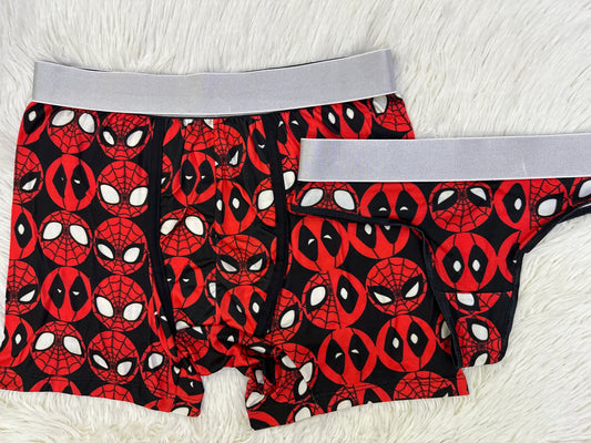 Spider-Man Impresión Rojo Duo XL