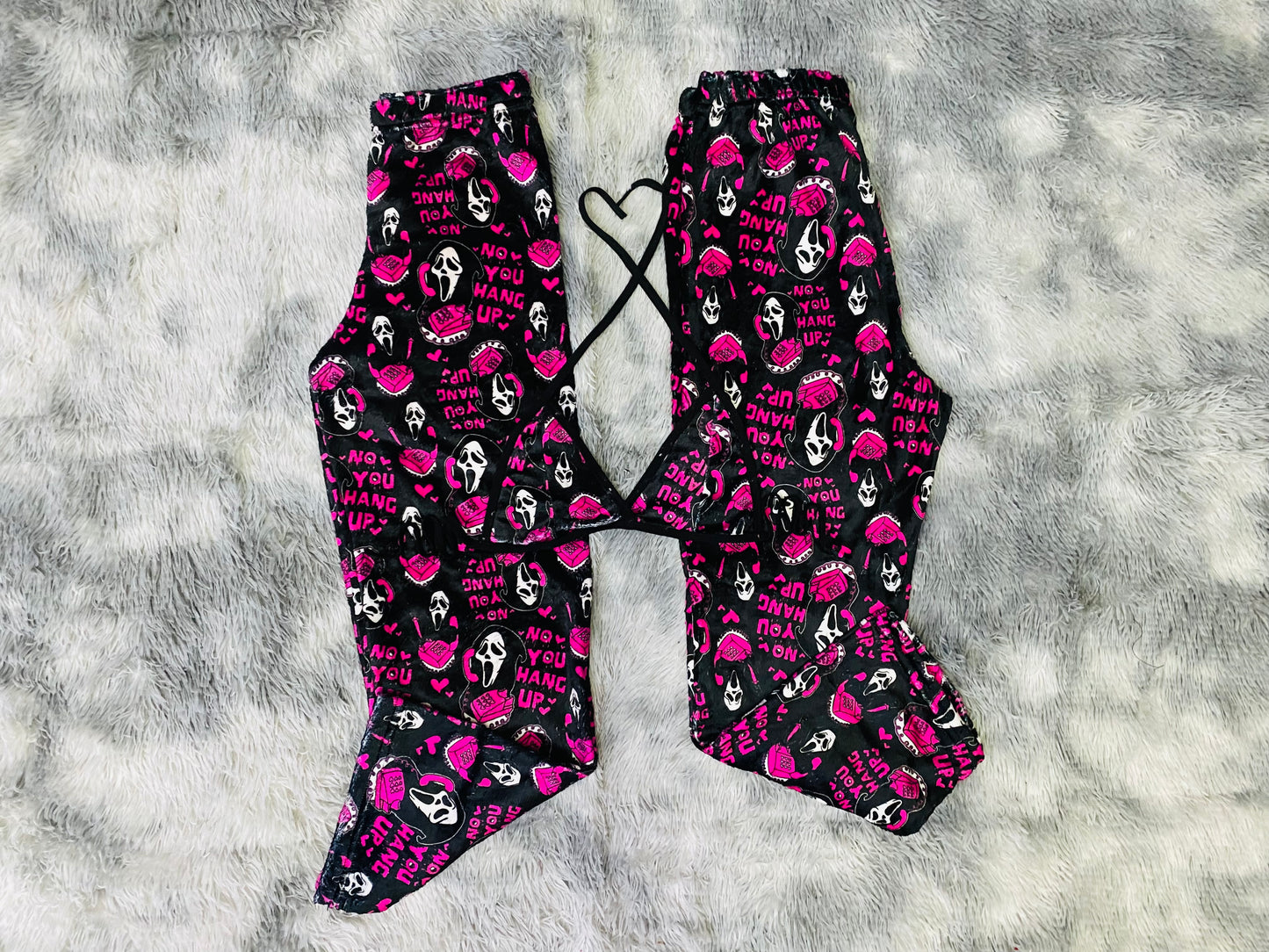 Scream pijama afelpada duo