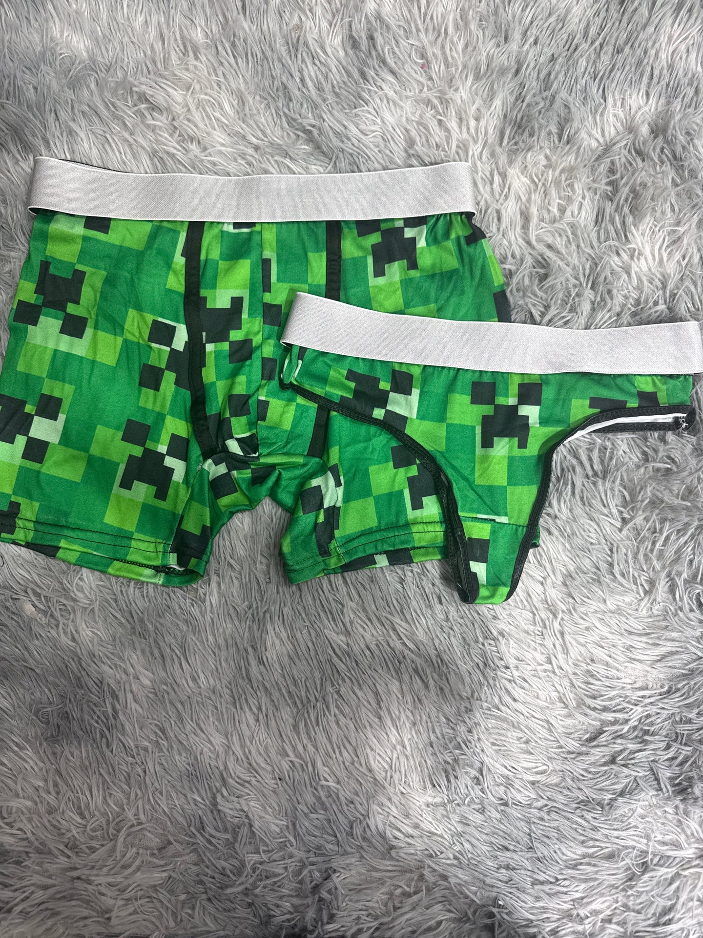 Minecraft duo Unitalla con tanga xl