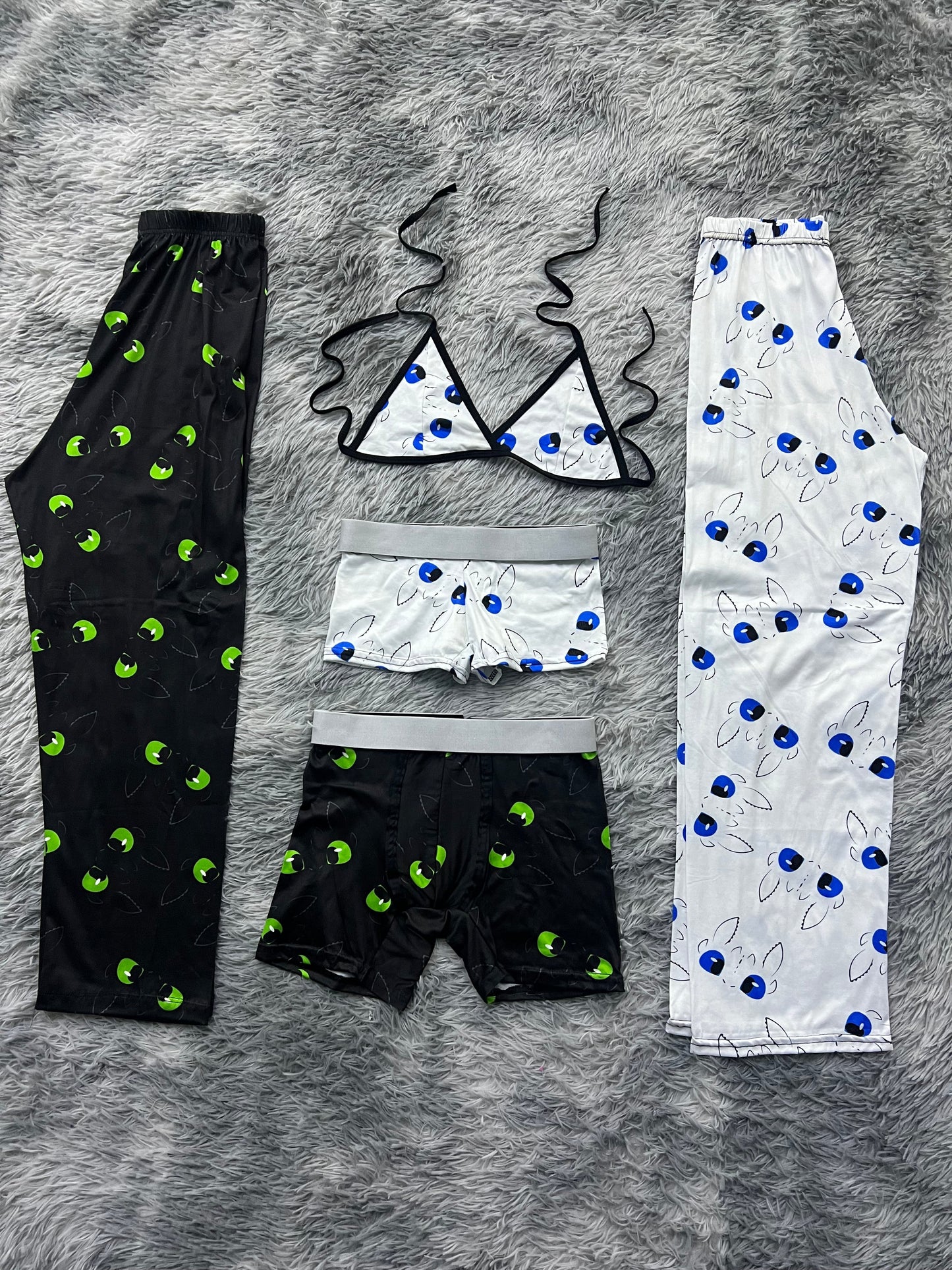 Duo chimuelo y su novia pijama 5 piezas