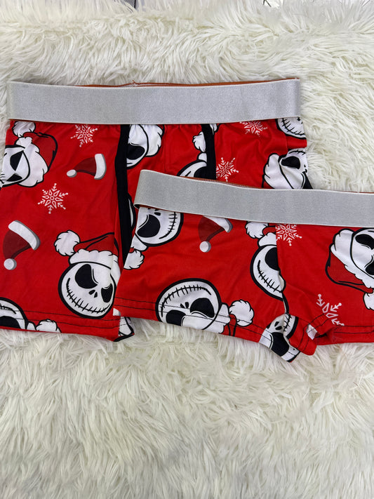 Jack navideño rojo duo boxer