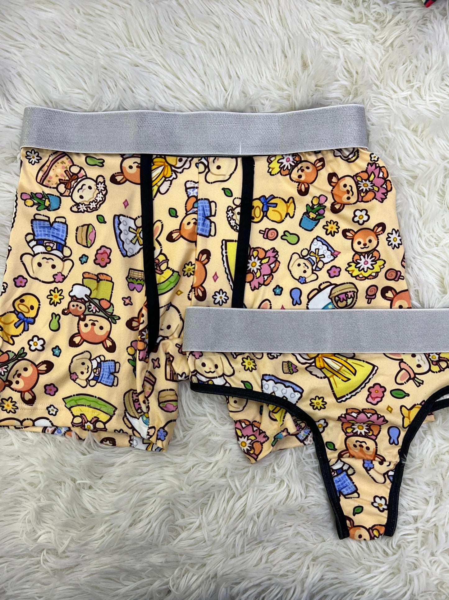 Conejo Sylvanian Rosa Duo Unitalla Con Boxer