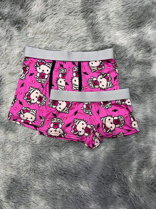 Gatito Momia Sin Color Duo Unitalla Con boxer