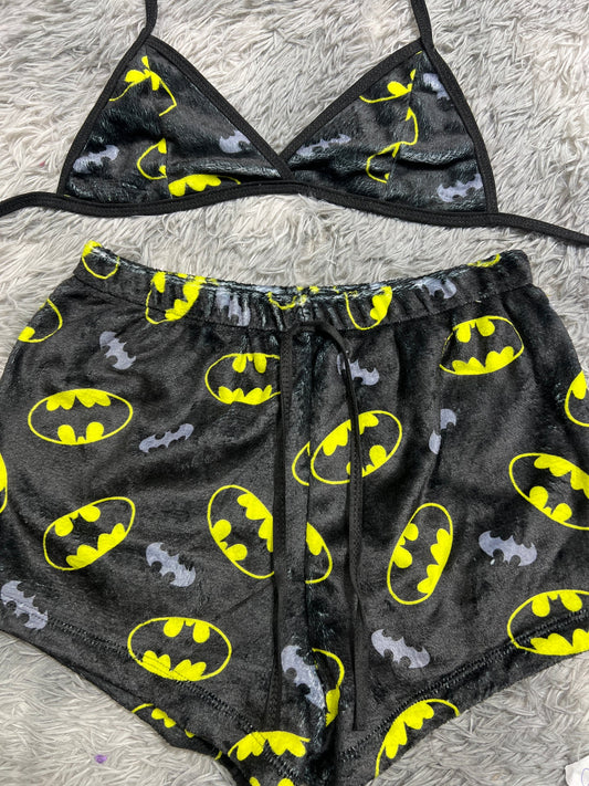Batman Top con short unitalla de afelpado