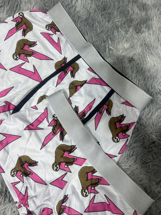 CT rosa fondo blanco dúo con boxer XL