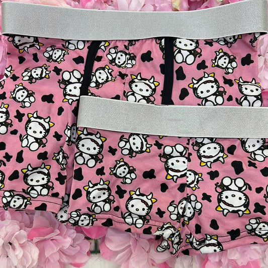 Stitch Vaca Rosa Duo Unitalla Con boxer.
