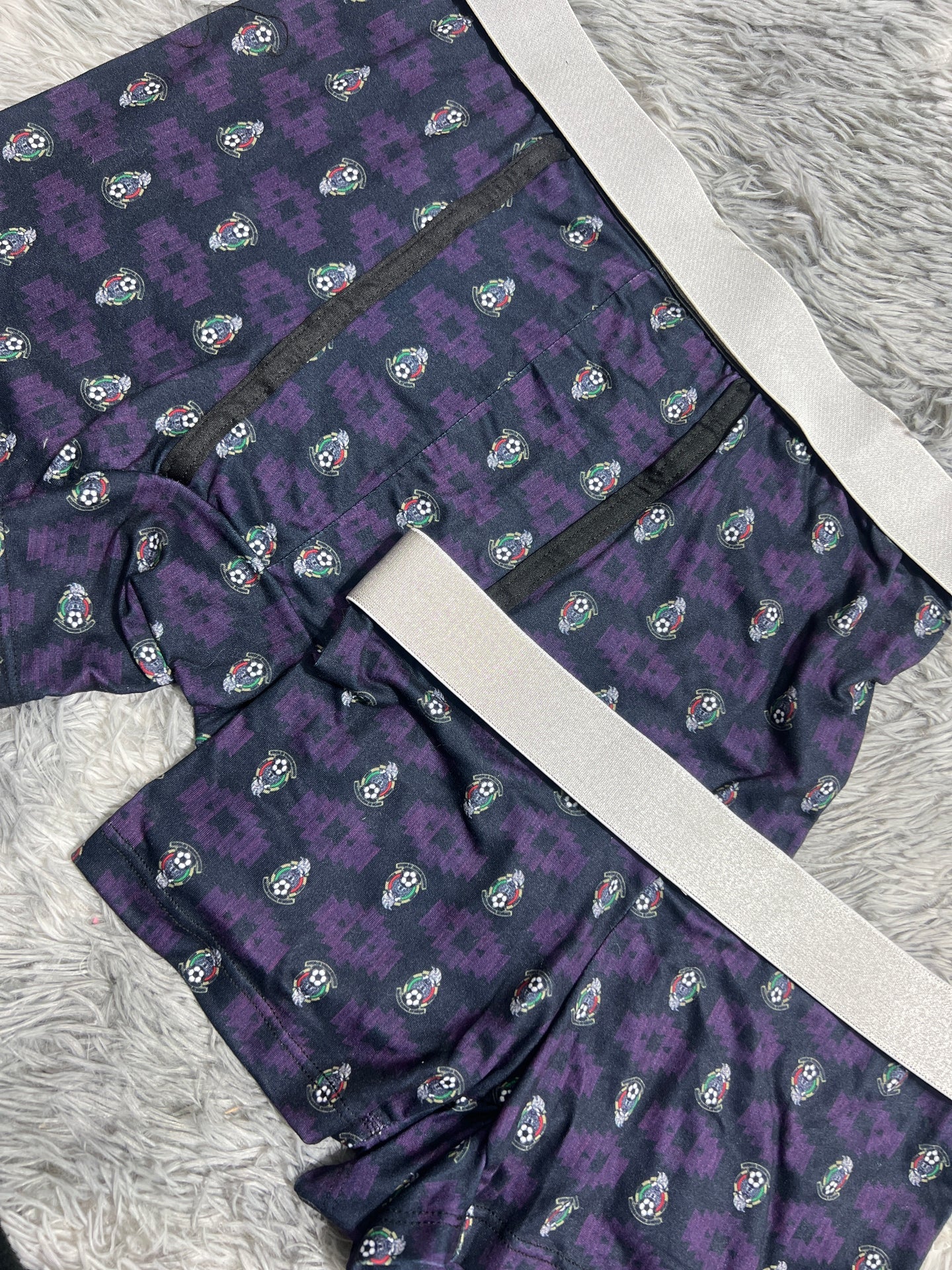 selección mexicana morado duo de boxer XL