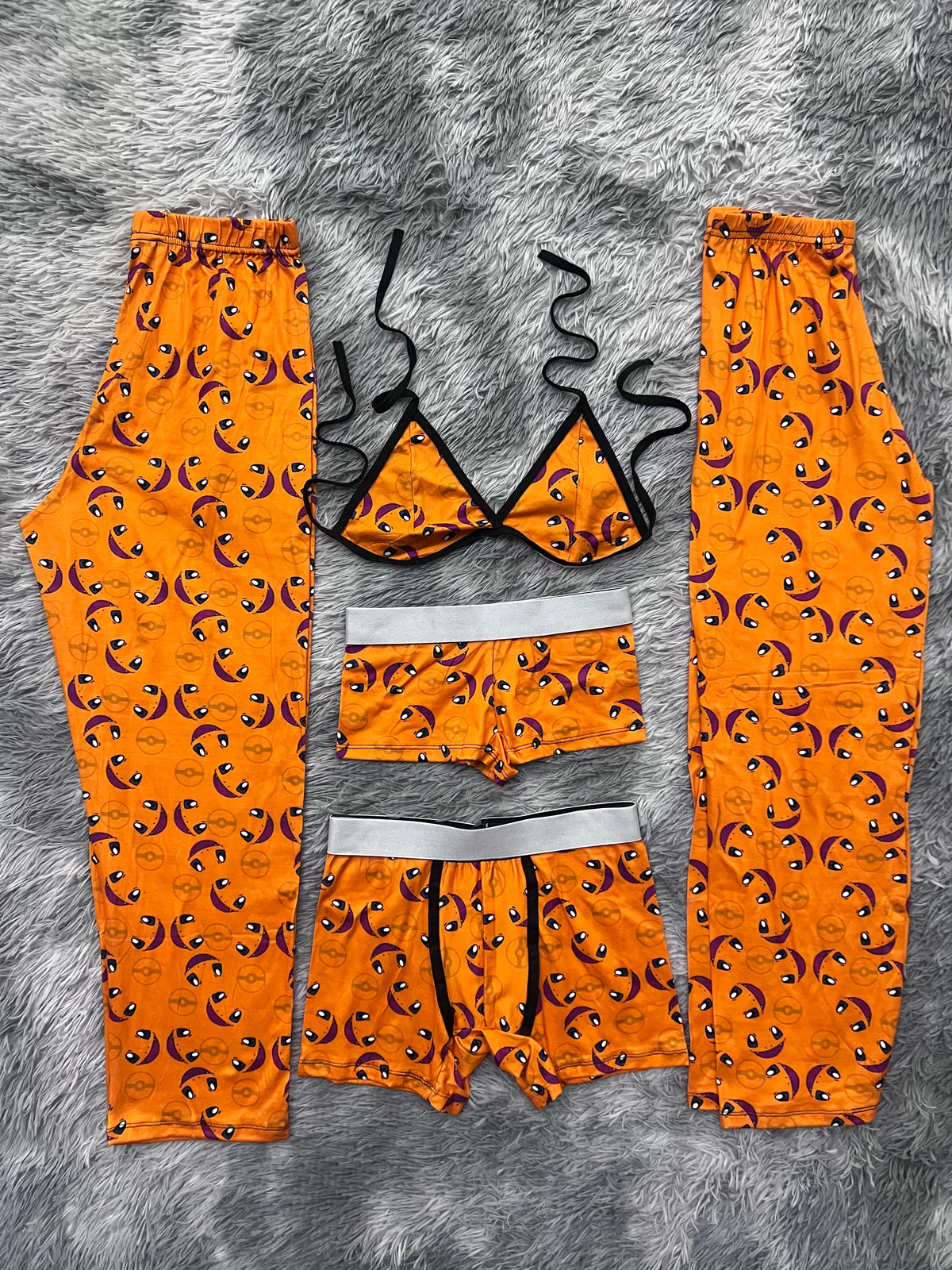 Charmander Pijama De 5 Piezas