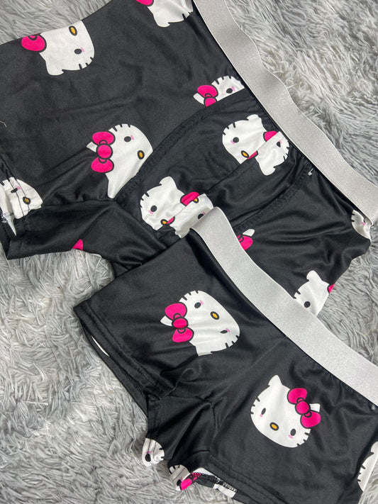 caras de hello kitty duo de boxer XL