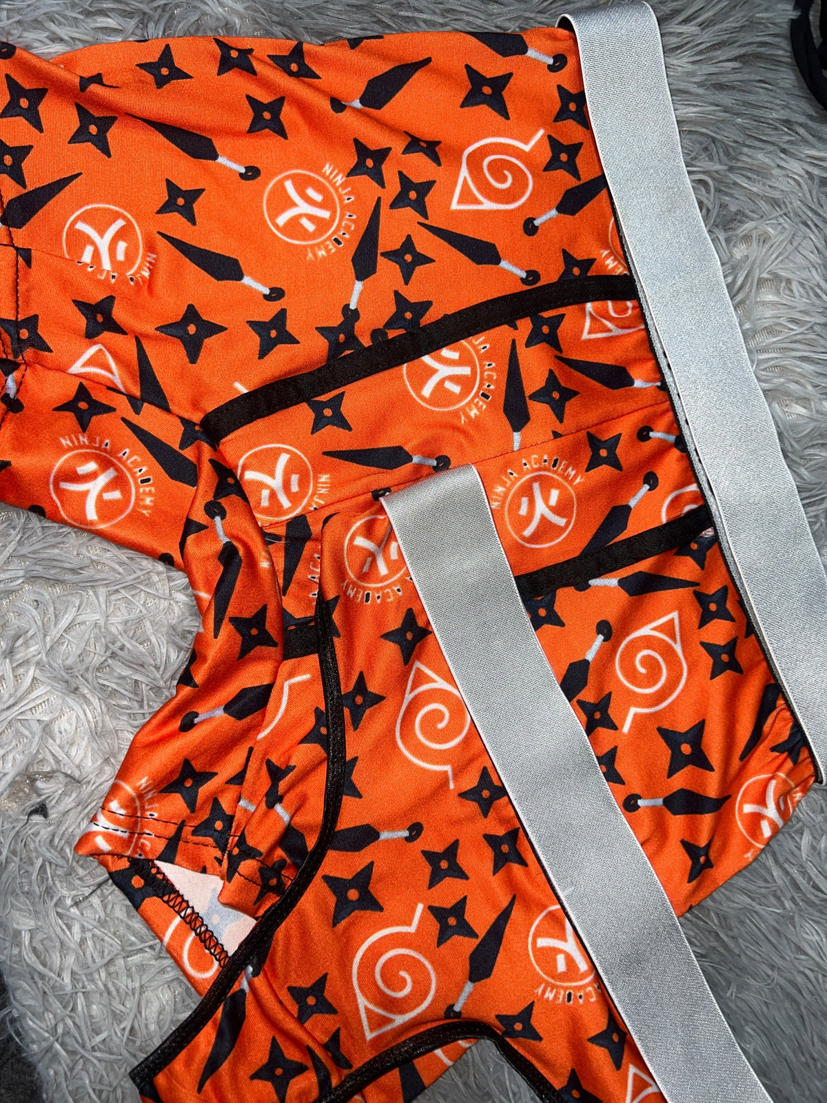 Naruto Naranja Dúo Unitalla Con Tanga Xl