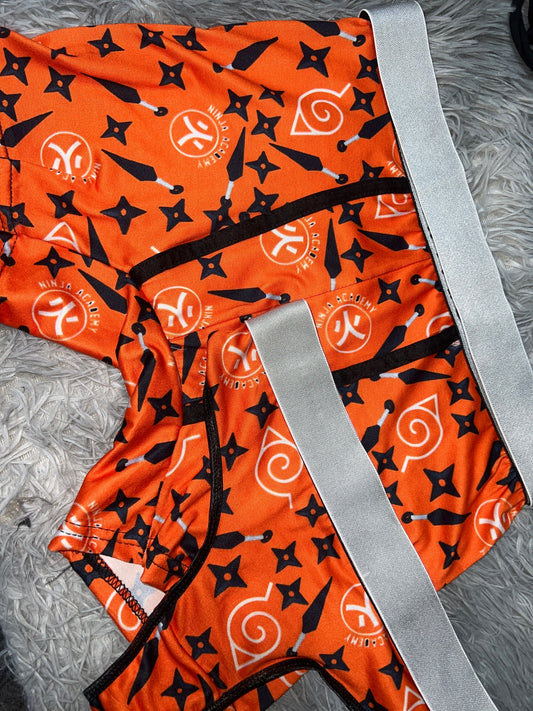 naruto naranja dúo unitalla con tanga