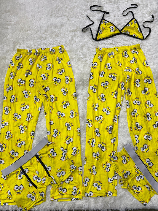 SpongeBob Amarillo Duo Unitalla de 5 piezas