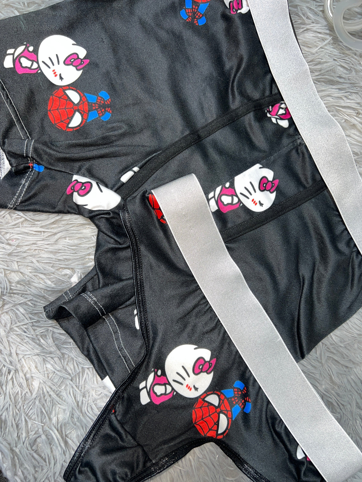 Spiderkitty Beso Dúo Boxer Y Tanga Xl