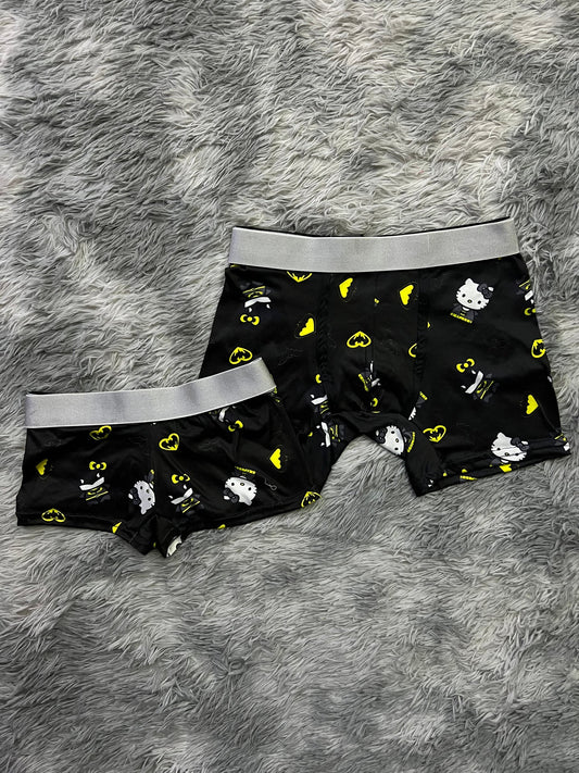 Kitty Batman negro Duo Unitalla Con boxer.