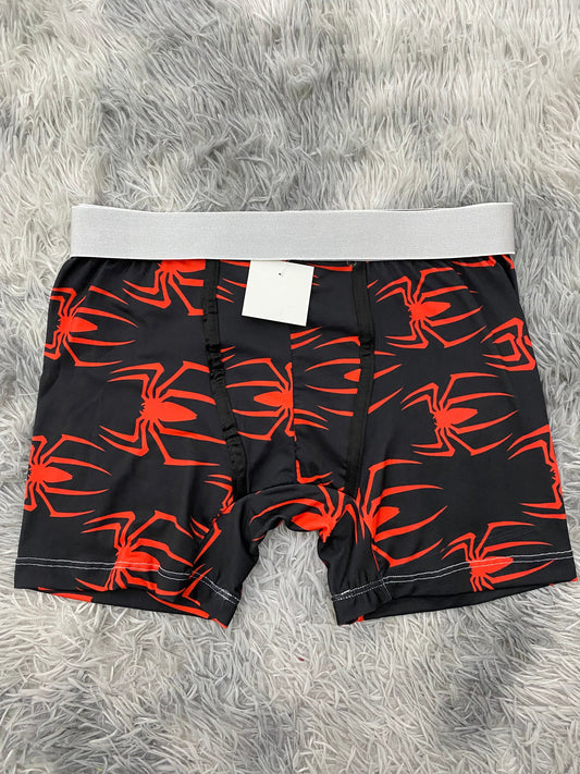 Arañas rojas fondo negro Boxer De Hombre unitalla