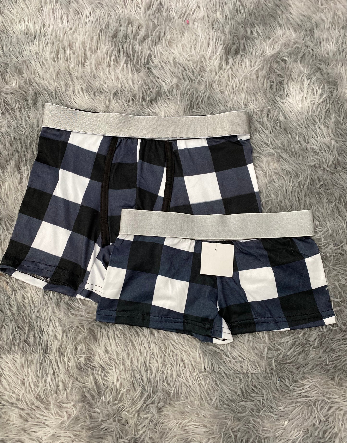 Cuadros negros y blancos Duo Con Boxer XL
