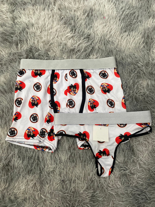 Goku y milk Duo Unitalla Con Tanga