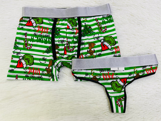 duo tanga navidad Grinch rallas