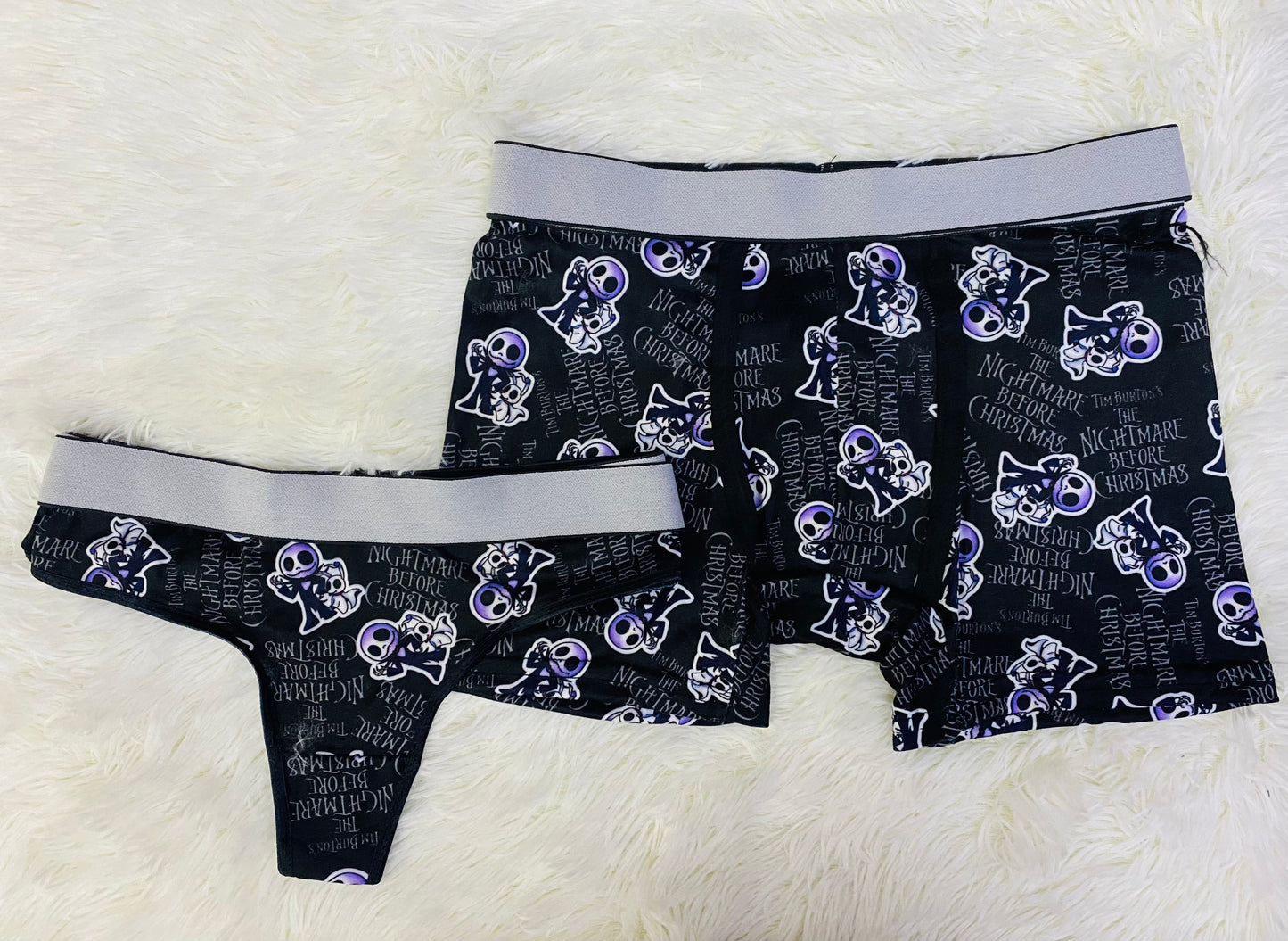 Jack Halloween Negro duo unitalla con tanga