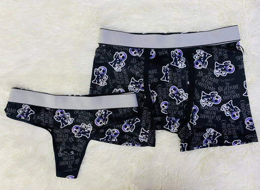 Jack Halloween Negro duo unitalla con tanga