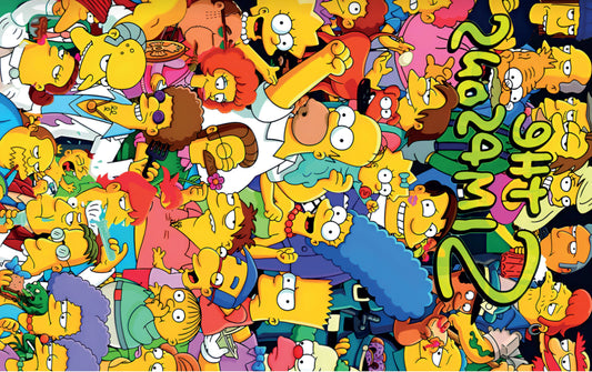 Los Simpsons frazada