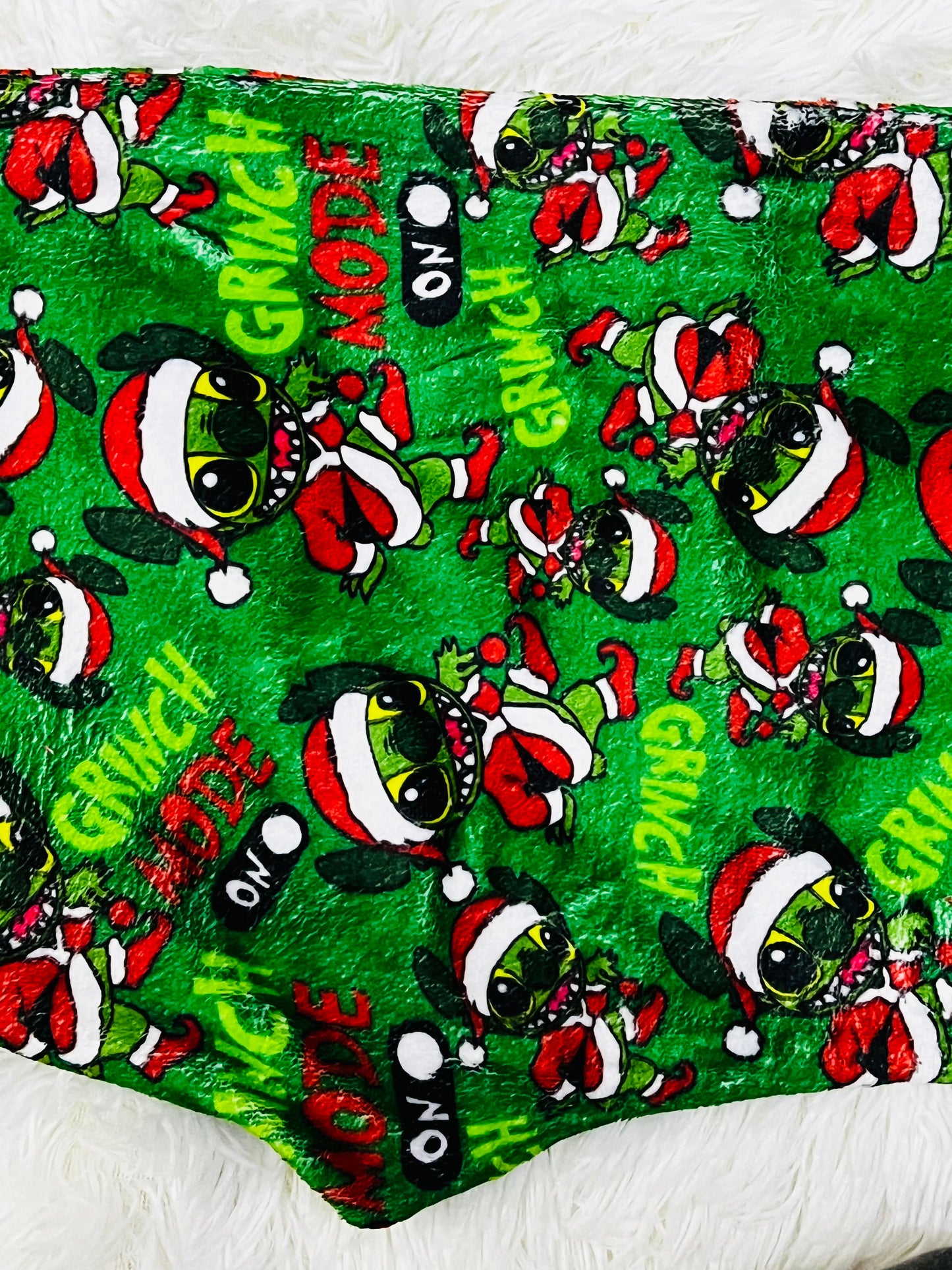 Stitch Verde Duo de pijama afelpada