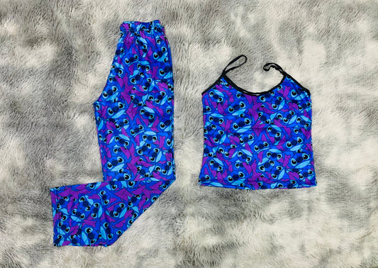 Pijama individual de dama de Stitch