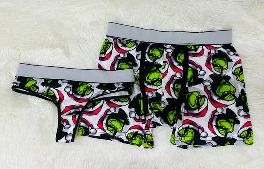 Grinch Verde duo unitalla con tanga