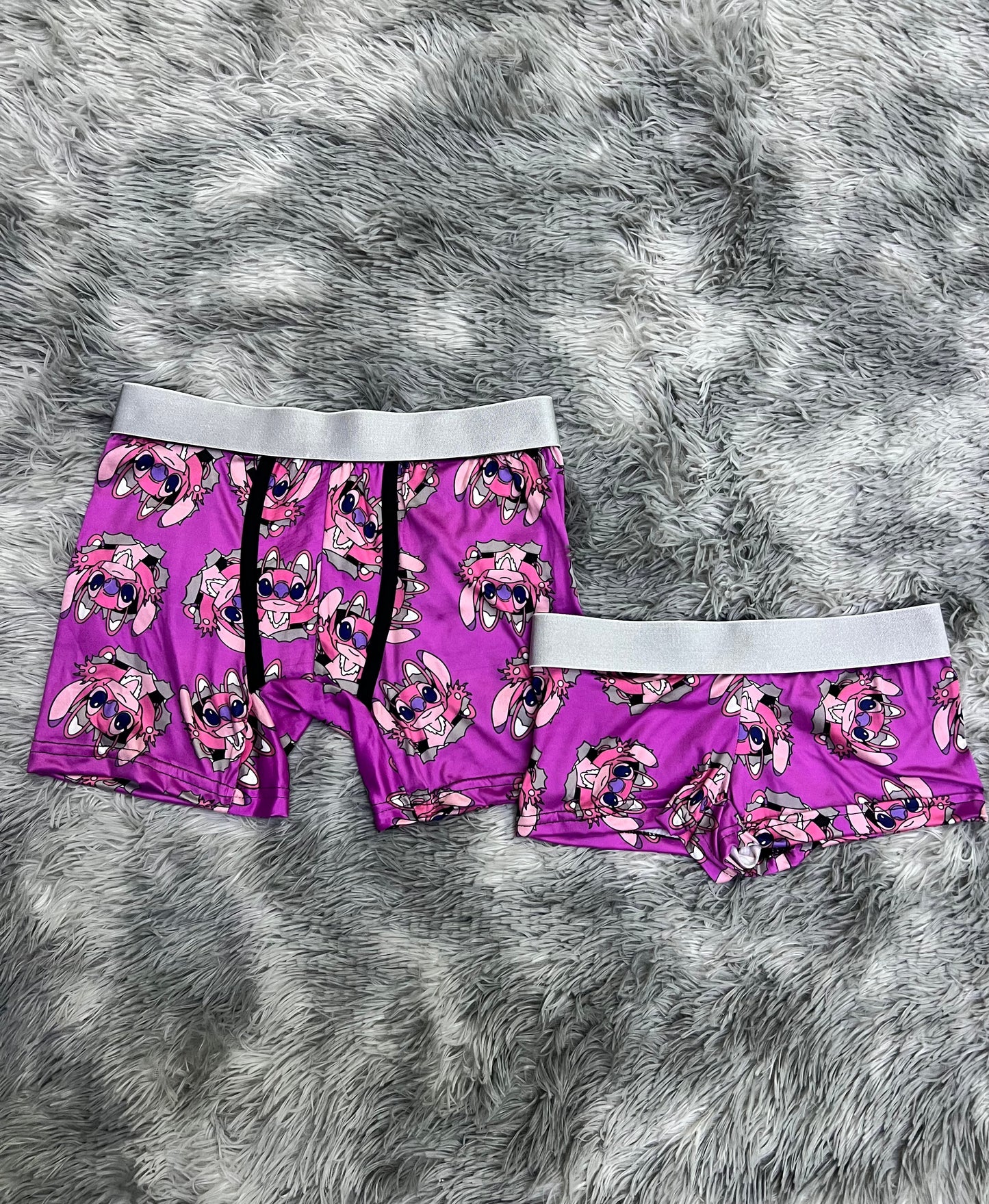 Stitch Rosa Duo Unitalla Con boxer