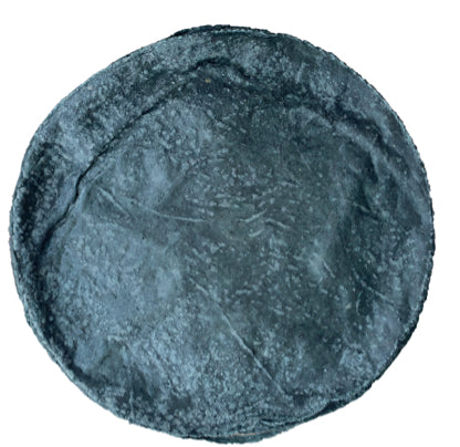 Tortilla maiz azul frazada