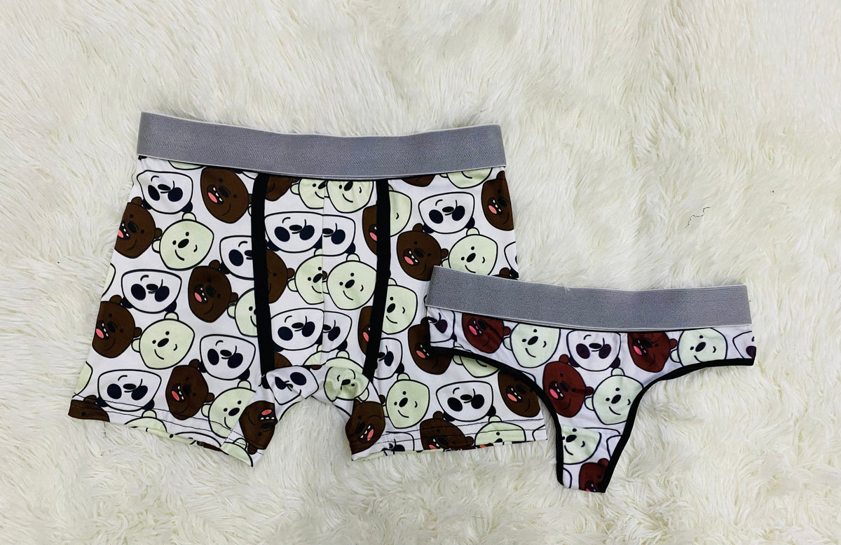 Osos Carinosos Duo Unitalla Con Tanga