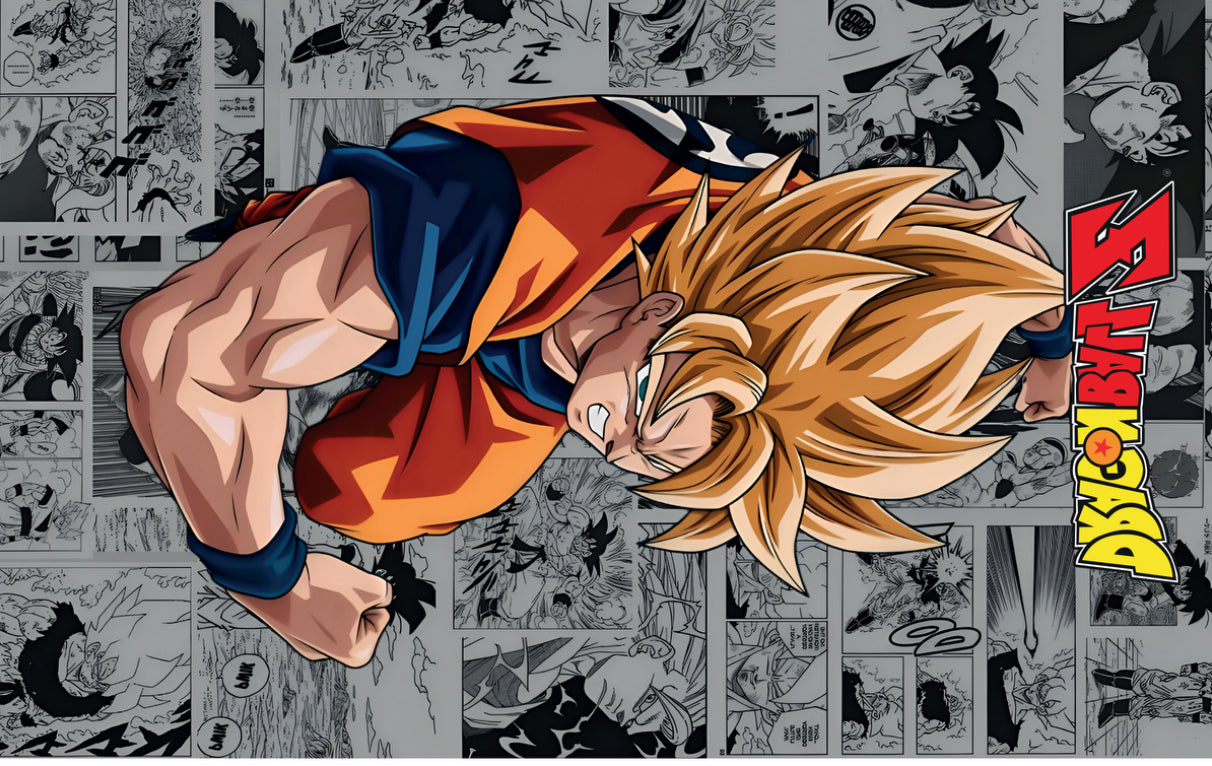 Dragon Ball Z frazada Goku