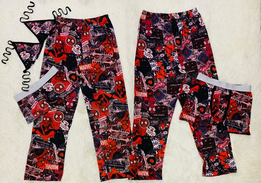 Spider-Man Multicolor Duo Unitalla De 5 Piezas.