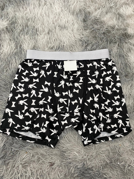 Playboy fondo negro Boxer De Hombre Xl