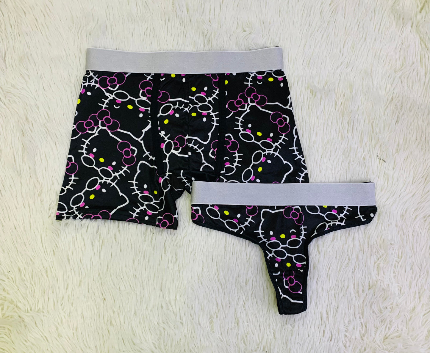 Kitty Face Rosa duo unitalla con tanga