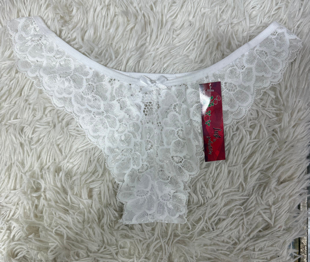Tanga de Dama Blanca tres tiras atrás