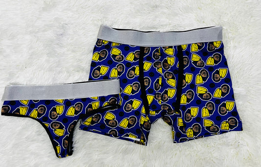 Coraline Print Negro duo unitalla con tanga