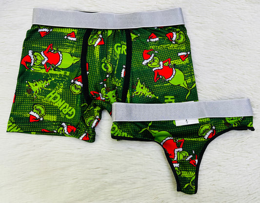 duo tanga navidad Grinch